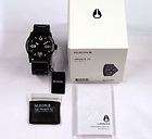Nixon Authentic Watch Private SS Steel All Black A276 001 NEW