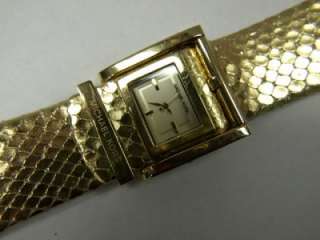 Michael Kors Gold Tone Leather Strap Watch MK2133 $180  