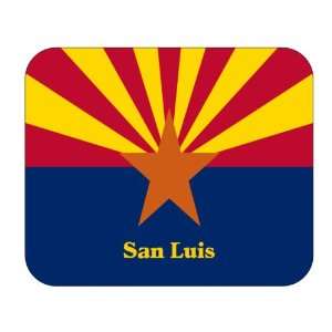  US State Flag   San Luis, Arizona (AZ) Mouse Pad 