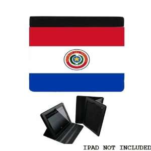  Paraguay Flag iPad 2 3 Leather and Faux Suede Holder Case 