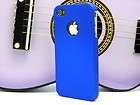 NEW BLUE ULTRA THIN AIR JACKET SNAP ON HARD CASE BACK COVER FOR IPHONE 