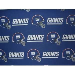 60 Wide New York Giants NFL Polar Fleece Fabric By the Yard  