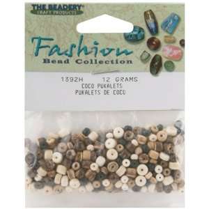   The Beadery Fashion Coco Pukalet Beads   12gr/Natural