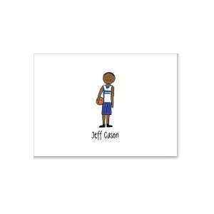  African American Basketball Boy Thank You Note Health 