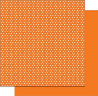 Orange Star Basic Glitter Double Sided Paper 12X12 BGP 303  