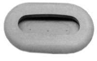 Juki ,Consew,Singer Rubber Knee Lifter Oval Pad KP2  