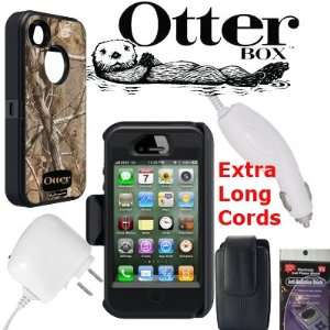 Otterbox Defender Case RealTree Camo Pattern Black for iPhone 4s & 4 