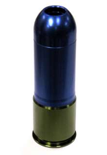 Thunder Airsoft Paintball Gas 40mm Shocker shell BLUE Tall SWG 577 