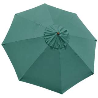 10FT 8 Rib Patio Umbrella Replacement Cover Green Canopy Outdoor 