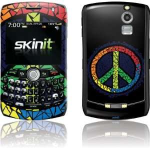  Peace Sign Mosaic skin for BlackBerry Curve 8330 