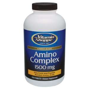 Vitamin Shoppe   Amino Complex, 1500 mg, 300 tablets