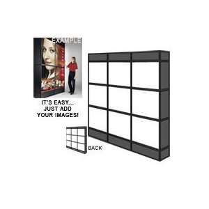   Lightwall Display Double Sided Light Boxes   Vertical Setup 141 x 101