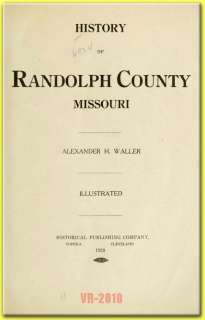   , Missouri {1920} MO History Genealogy Biography ~ Book on CD  