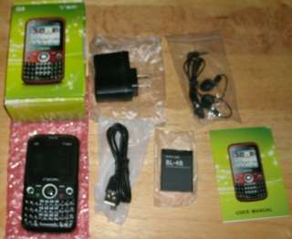 Q8 Quad Band Unlock GSM 850/900/1800/1900 MHZ Cell Phone  