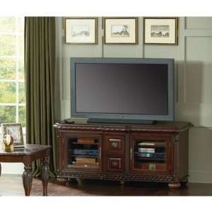  Steve Silver Antoinette 60 Inch TV Stand in Rich Cherry 