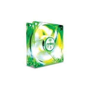  Antec TriCool 80mm Green LED Case Fan Electronics