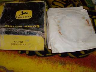 NOS John Deere Piston Rings for 1010 and 2010 AT14702T  