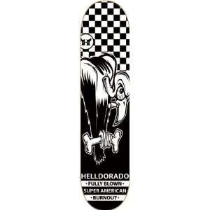  Helldorado Vulture Deck 8.25 Black Skateboard Decks 