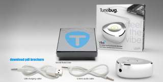 Tunebug Tune Bug Vibe Portable Surface Sound Speaker  