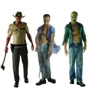 The Walking Dead   Decomposed Zombie,Dead Patient,Rick Grimes Set 