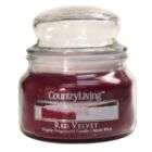 Country Living 9oz RED VELVET JAR CANDLE