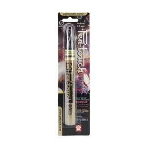  Sakura Pen Touch Metallic Marker Medium Point 2mm Gold 