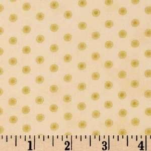   Moda Whimsy Dot Milk/Grass Fabric By The Yard Arts, Crafts & Sewing