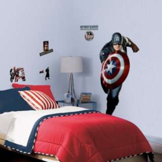 RoomMates Captain America Peel & Stick Giant Wall Decal
