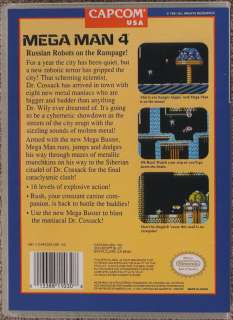 Supreme Mega Man NES Game Case Bundle, Mega Man 1 2 3 4 5 6 *NO GAMES 