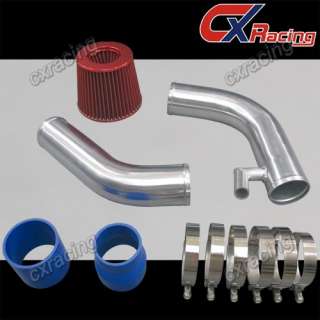 CXRACING 99 04 05 VW Jetta 1.8T Turbo 3 Cold Intake Pipe w/Air Filter 