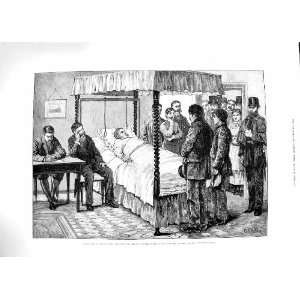  1881 PRISONERS SHOOTING HEARN BALLINROBE MAYO IRELAND 