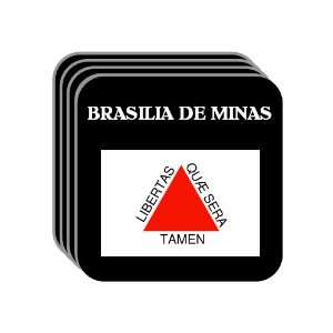  Minas Gerais   BRASILIA DE MINAS Set of 4 Mini Mousepad 