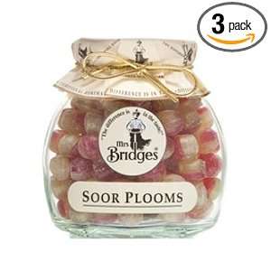 Mrs Bridges Soor Plooms, 7 Ounce (Pack of3)  Grocery 