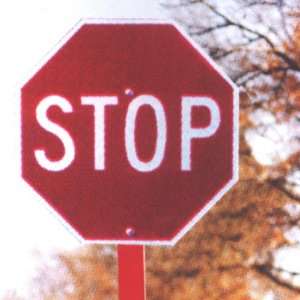 Stop Sign, Diamond Grade Sign 