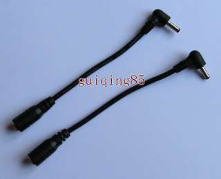   5X1.35mm 90° Right Angle Male to Female Extension Cord / Cable  
