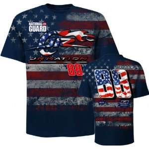   Earnhardt Jr. Navy National Guard Oversize T Shirt