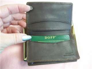 Dopp Gusseted Busiiness Card Case Holder Wallet 88957  