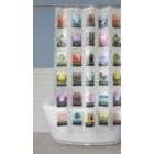Essential Home SHOWER CURTAIN IBATH FROSTY PEVA