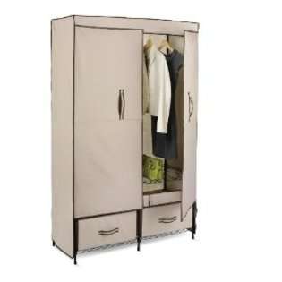 Honey Can Do WRD 01274 Ultra Deluxe 43 Inch Wide Storage Closet with 