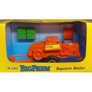  Big Farm 132nd Scale Die Cast Metal Square Baler Toys 