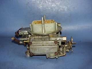 Holley 4 barrel carburetor L 1850 2 0020 600 CFM Model 4160  