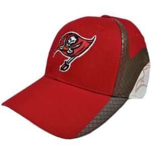  NFL Tampa Bay Buccaneers Velcro Cotton Red Brown Licensed 