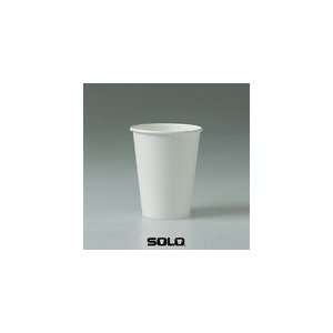  White Single Poly Paper Hot Drink Cups   412WN 2050 12 