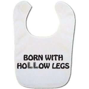  Born hollow legs Baby bib Baby