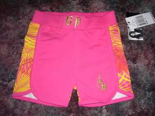 NWT Girls sz 4 Baby Phat pink & yellow shorts $26.00  