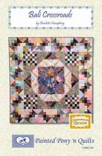 BALI CROSSROADS Pieced Quilt Pattern Humphrey  