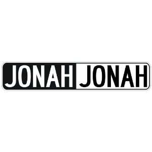   NEGATIVE JONAH  STREET SIGN