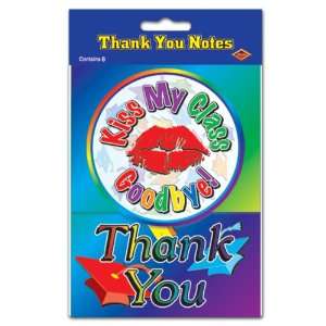  Kiss My Class Goodbye Thank You Notes Case Pack 72 