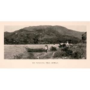  1908 Halftone Print Rio Papagayo Omitlan Mexico Landscape 
