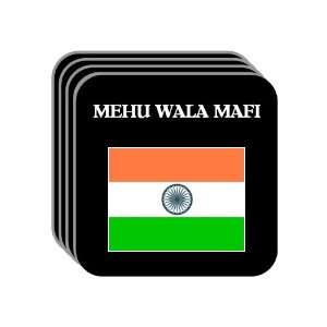  India   MEHU WALA MAFI Set of 4 Mini Mousepad Coasters 